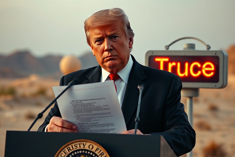 Malta Trump’s Mideast Truce Warning Echoes in Malta
