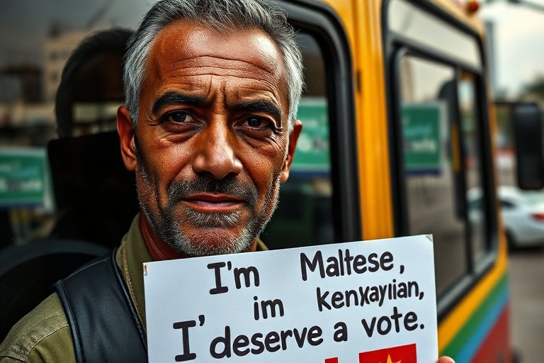 Malta Maltese Expat Fights for Voting Rights from Nairobi