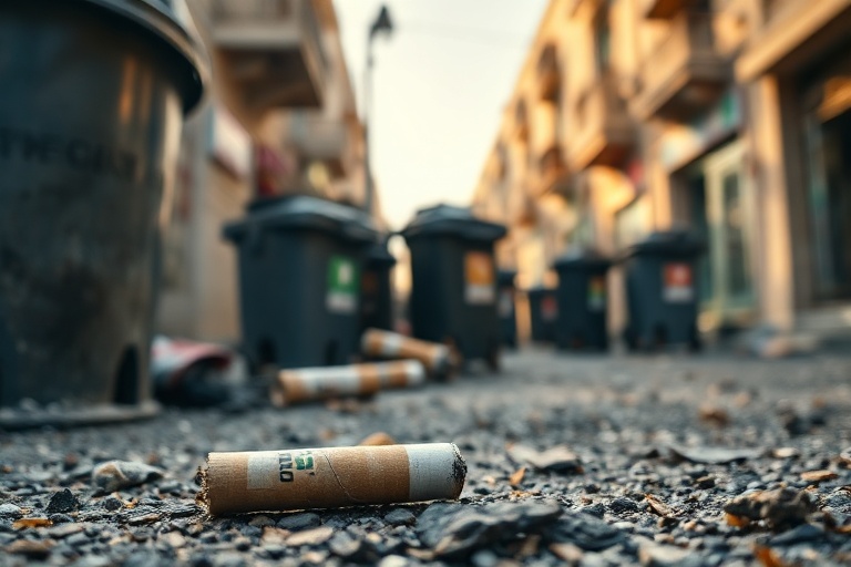 Malta Cigarette Butt Blaze: Swieqi Bin Fire a Wake-Up Call