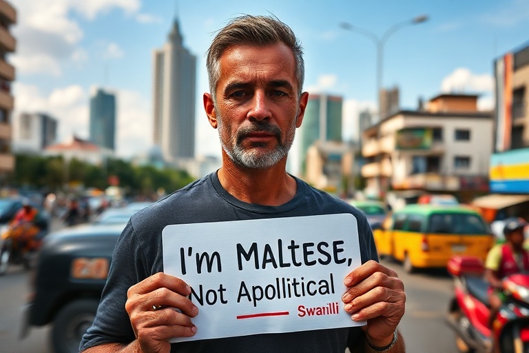 Malta Maltese Expat Fights for Voting Rights from Nairobi