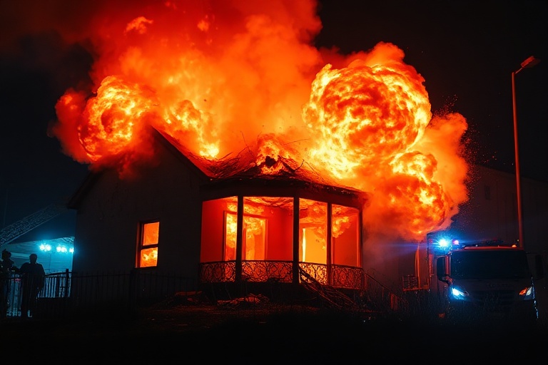 Malta Birkirkara Blast: House Explosion Sparks Major Fire