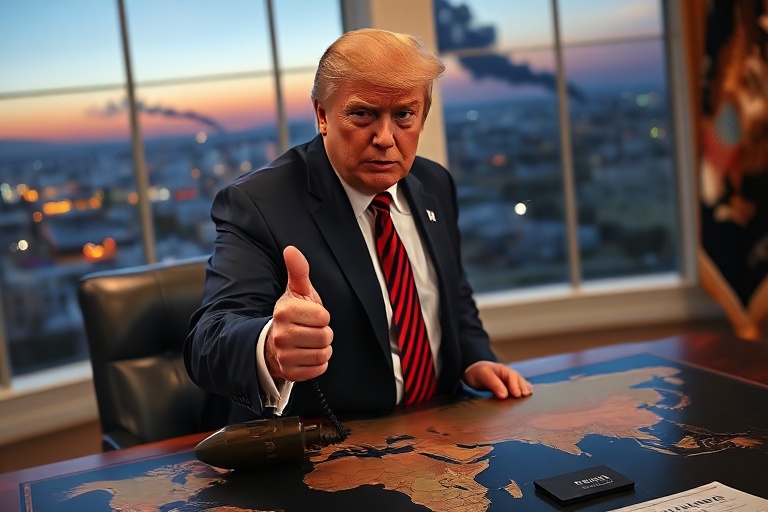 Malta Trump’s Mideast Truce Warning Echoes in Malta