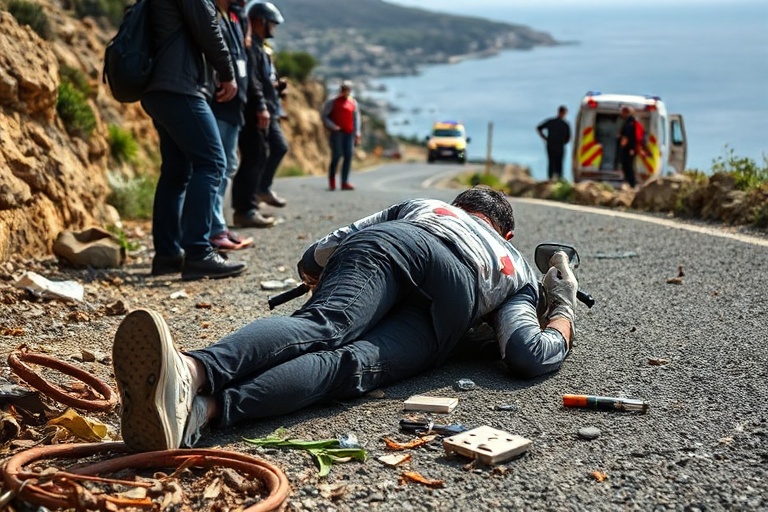 Malta Gozo Motorcycle Accident: Motorcyclist Injured