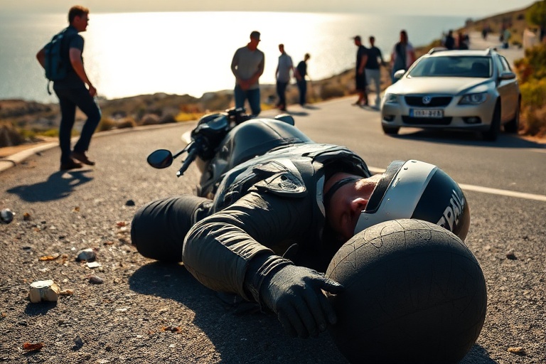 Malta Motorcyclist Injured in Gozo Collision: A Reminder to Stay Safe