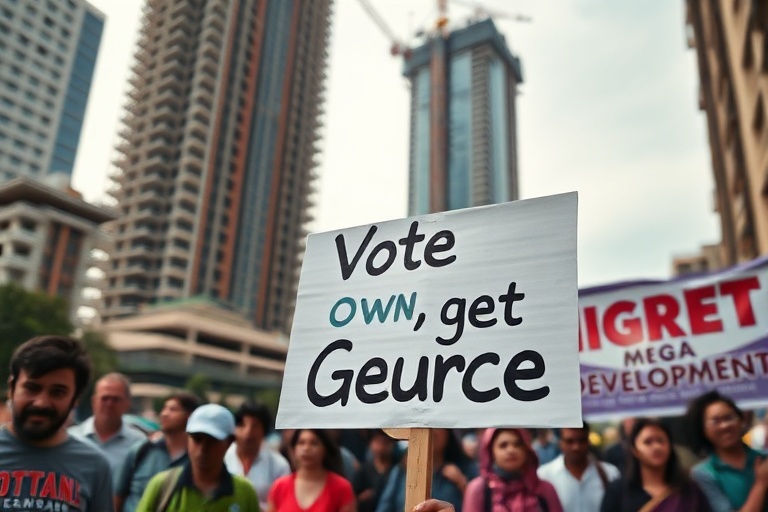 Malta Nigret Residents: ‘Vote Owen, Get George’ in Mega Development Row