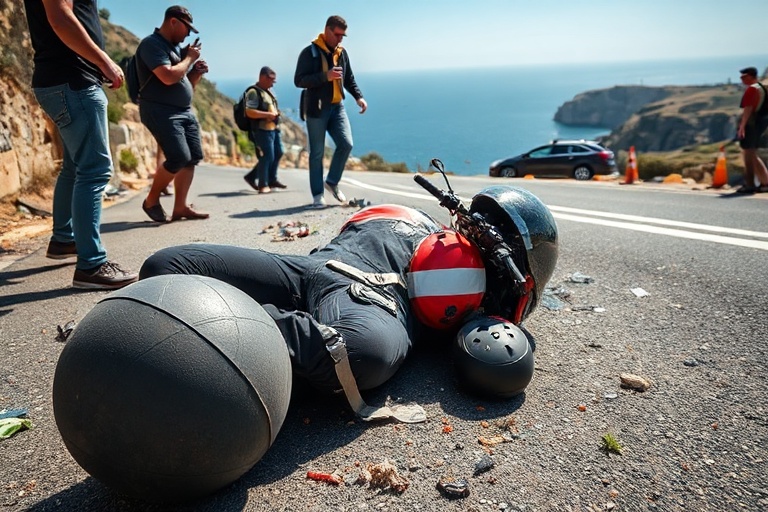 Malta Gozo Motorcycle Accident: Local Resident Injured