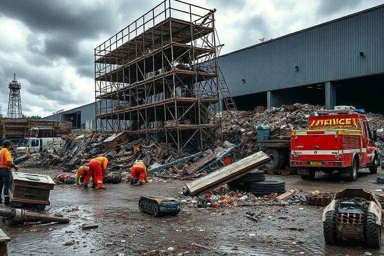 Malta Birkirkara Scaffolding Collapse Injures Workers