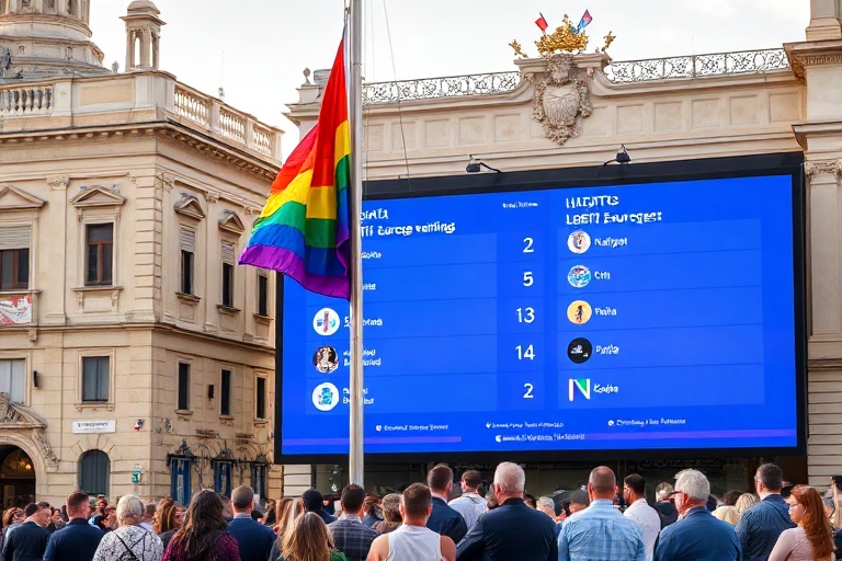 Malta Malta Slips to Second in Europe’s LGBTIQ Rights Ranking