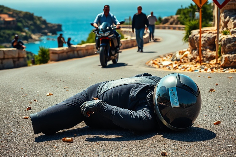 Malta Gozo Motorcycle Crash: Man Seriously Injured