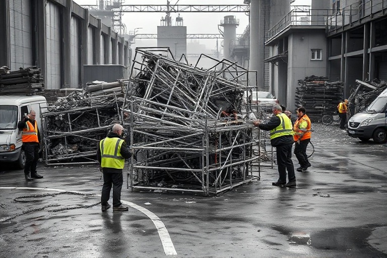 Malta Scaffolding Collapse Injures Workers at Birkirkara Recycling Facility