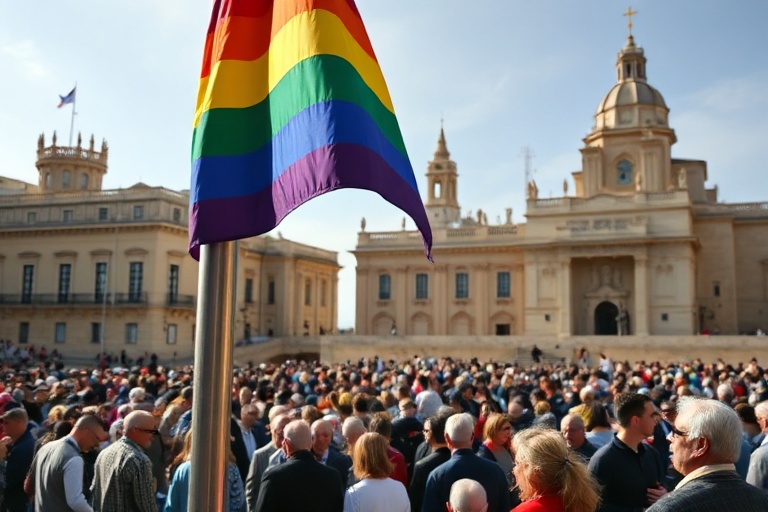 Malta Malta’s Rainbow Flag Folds: A Surprise Drop in LGBTIQ Rights Index