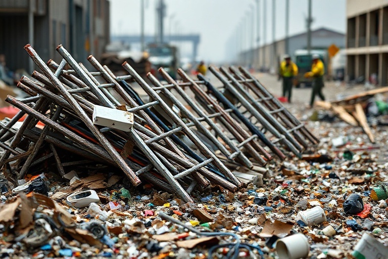 Malta Scaffolding Collapse Injures Workers at Birkirkara Recycling Plant