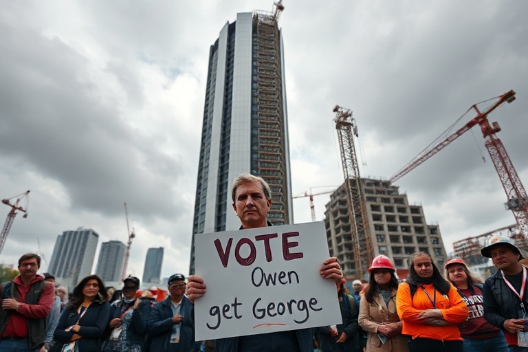 Malta Nigret Residents Challenge Mega Development: ‘Vote Owen, Get George’