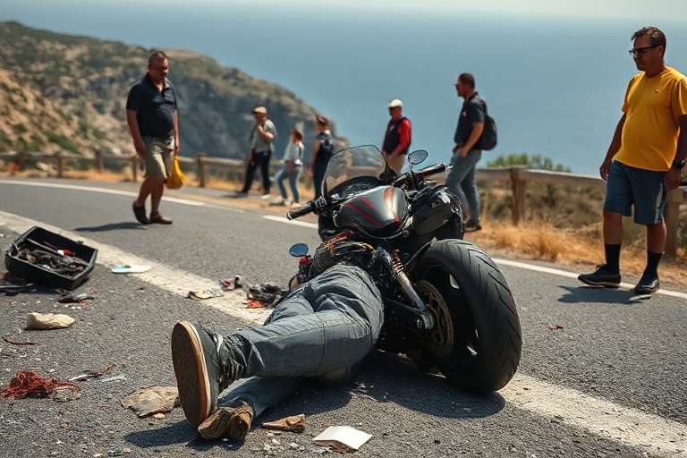 Malta Gozo Motorcycle Crash: Local Resident Injured