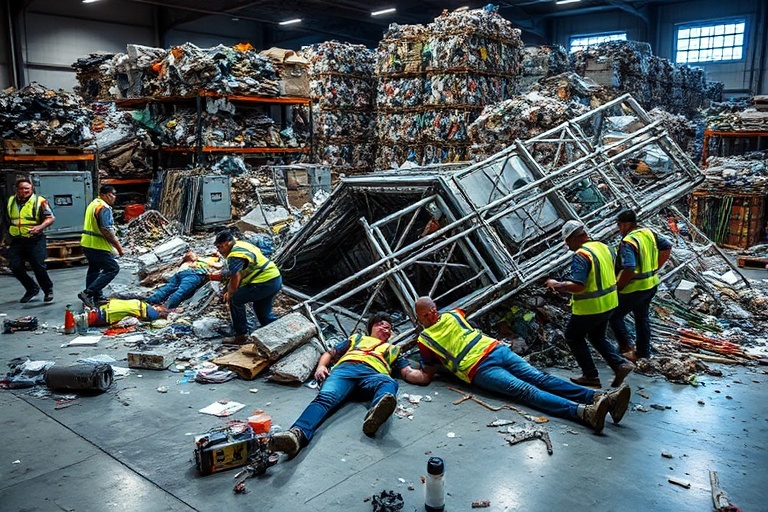 Malta Birkirkara Scaffolding Collapse Injures Workers