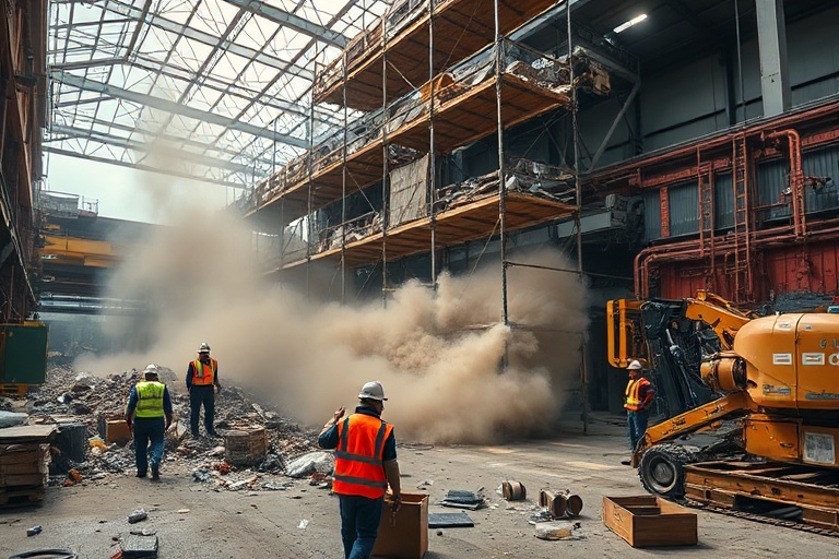Malta Scaffolding Collapse Injures Workers at Birkirkara Recycling Plant