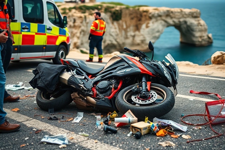 Malta Motorcyclist Injured in Gozo Collision