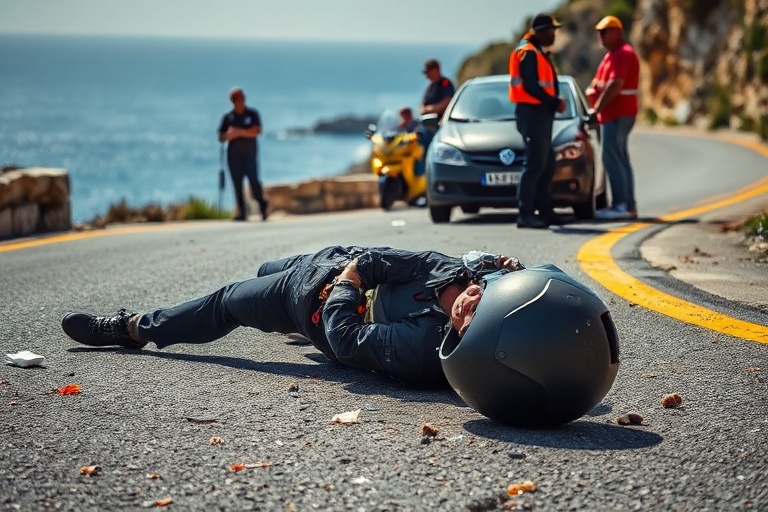 Malta Motorcyclist Injured in Gozo Collision