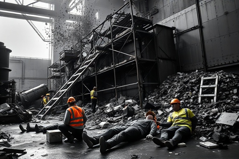 Malta Scaffolding Collapse Injures Workers at Birkirkara Recycling Facility