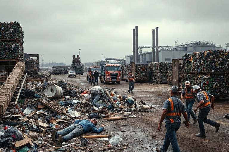 Malta Scaffolding Collapse Injures Workers at Birkirkara Recycling Plant