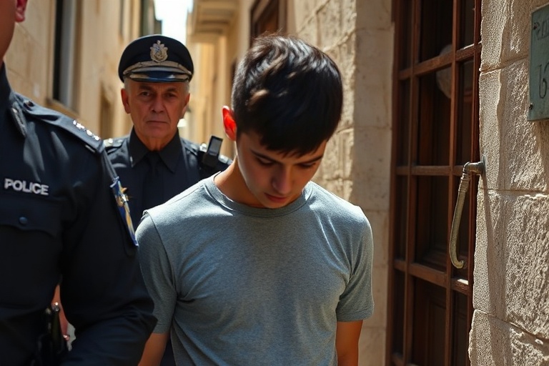 Malta Mellieħa Teen Charged After Elderly Woman Injured by Pebble