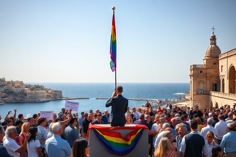 Malta Malta’s Rainbow Fades: From First to Second in LGBTIQ Europe Index