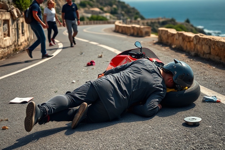 Malta Gozo Collision Injures Motorcyclist: Ride Safe