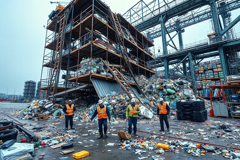 Malta Scaffolding Collapse Injures Workers at Birkirkara Recycling Facility
