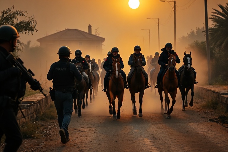 Malta Illegal Horse Race in Sicily Turns Violent as Armed Spectators Clash with Police