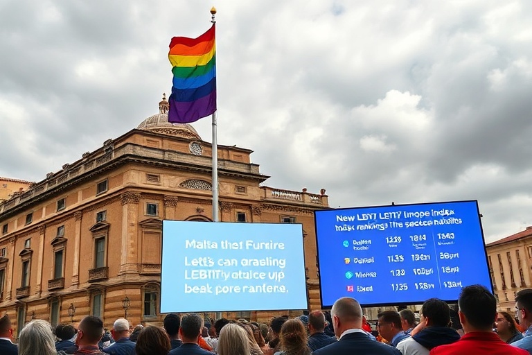 Malta Malta drops to second place in LGBTIQ Europe index