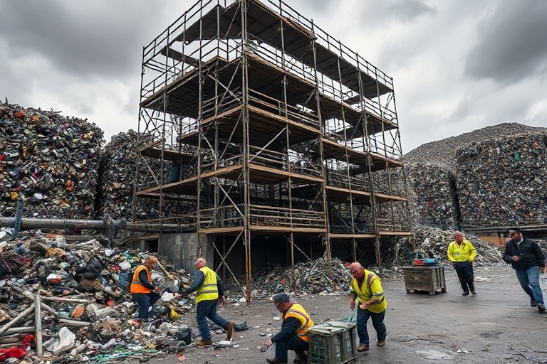 Malta Malta Recycling Accident: Scaffolding Collapse Injures Workers