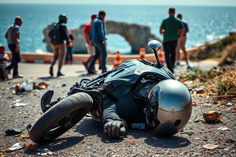 Malta Gozo Collision: Motorcyclist Injured, Road Safety in Focus