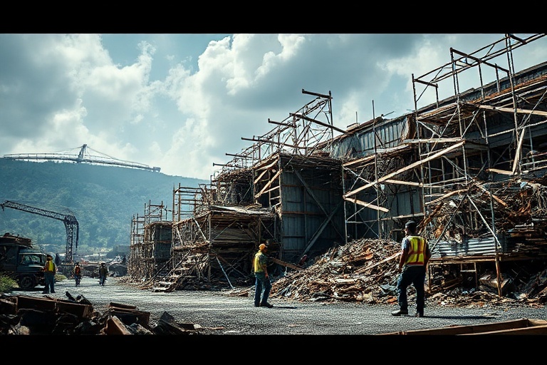 Malta Scaffolding Collapse Injures Workers at Birkirkara Recycling Facility