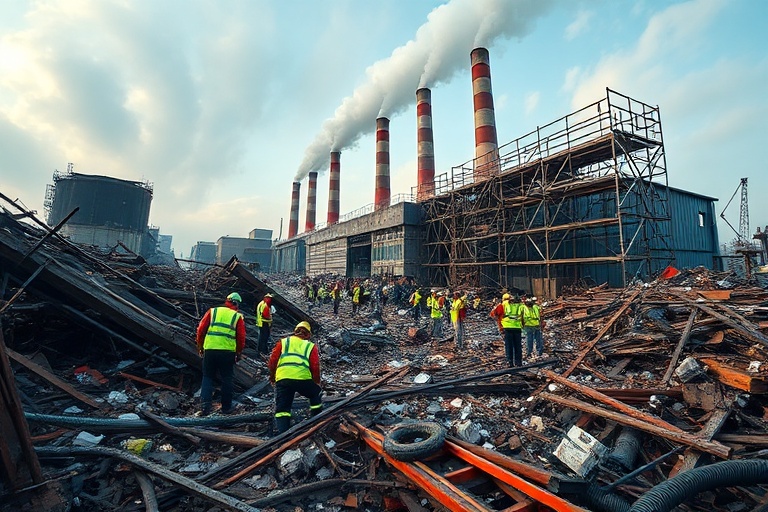 Malta Scaffolding Collapse Injures Workers at Birkirkara Recycling Facility