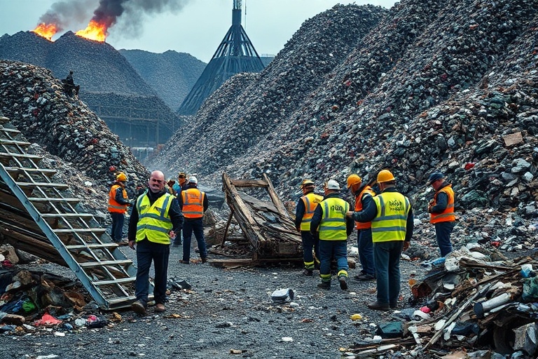 Malta Scaffolding Collapse Injures Workers at Birkirkara Recycling Facility