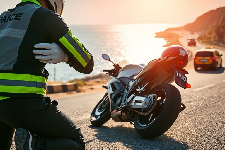 Malta Gozitan Rider Hospitalized After Main Street Collision