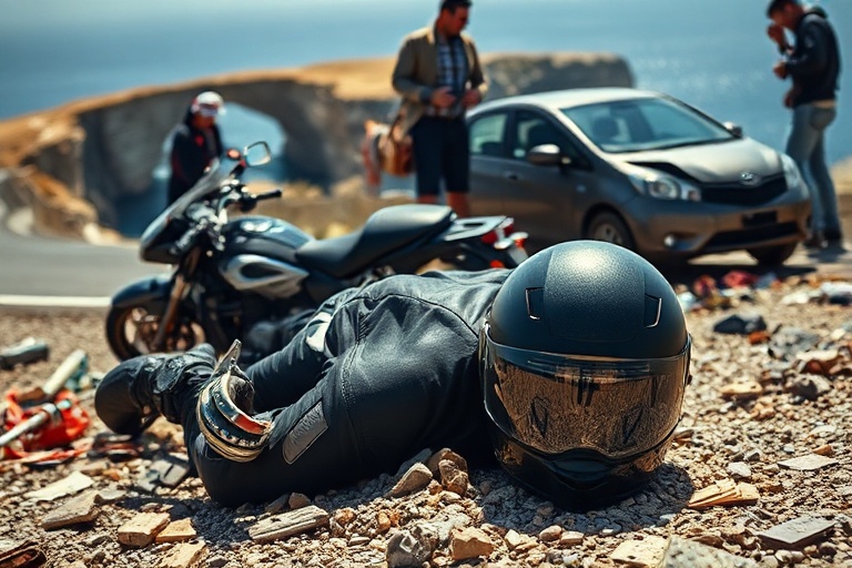 Malta Gozo Motorcycle Crash: Man Seriously Injured