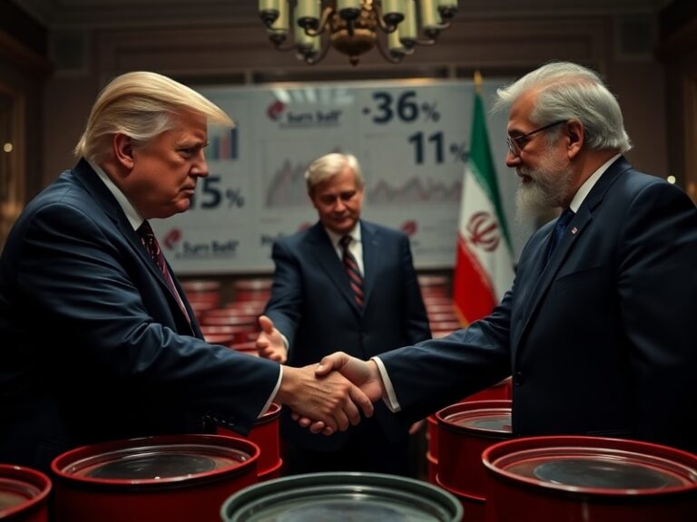 Malta Oil prices tumble after Trump, Iran sign deal to end war