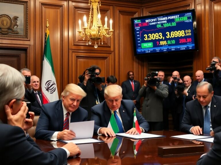 Malta Oil prices tumble after Trump, Iran sign deal to end war