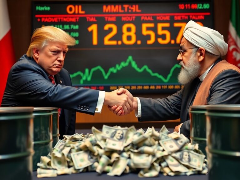 Malta Oil prices tumble after Trump, Iran sign deal to end war