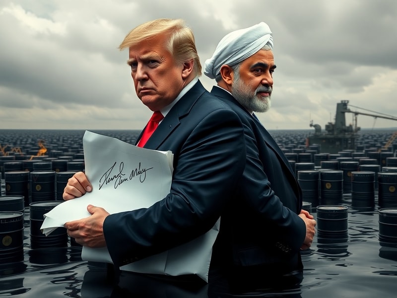 Malta Oil prices tumble after Trump, Iran sign deal to end war