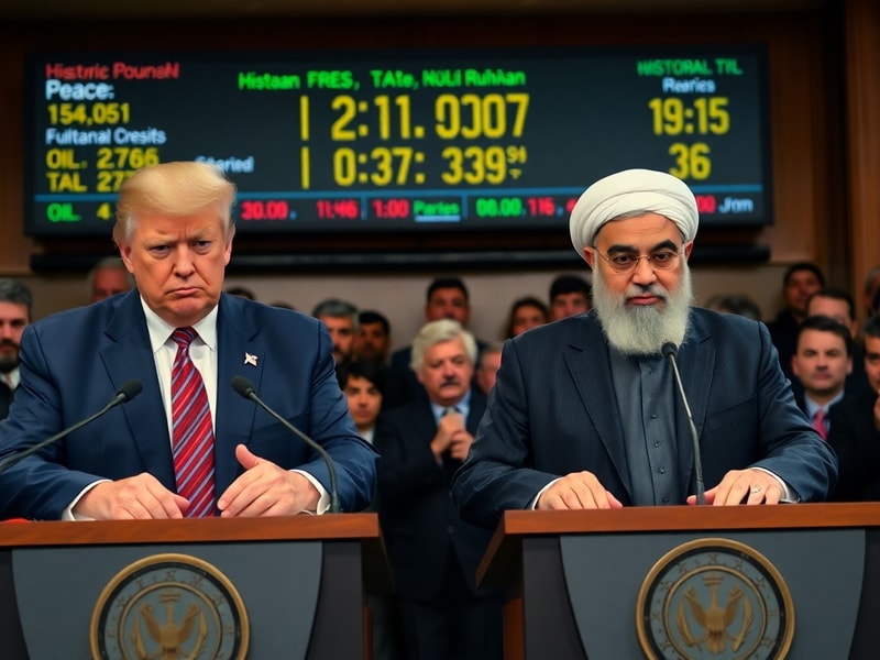 Malta Oil prices tumble after Trump, Iran sign deal to end war