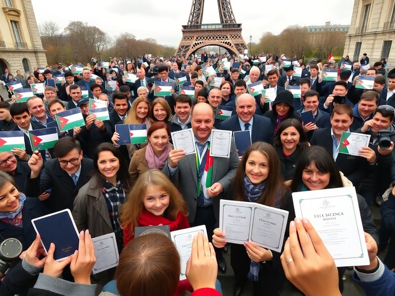 Malta Paris awards honorary citizenship to Palestinian civilians, journalists