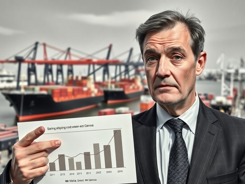 Malta Malta-Genoa shipping costs up 40%, MEP warns EU
