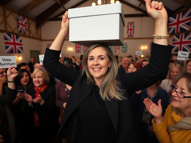 Malta Burnham wins key UK poll, paving way for bid to challenge PM Starmer