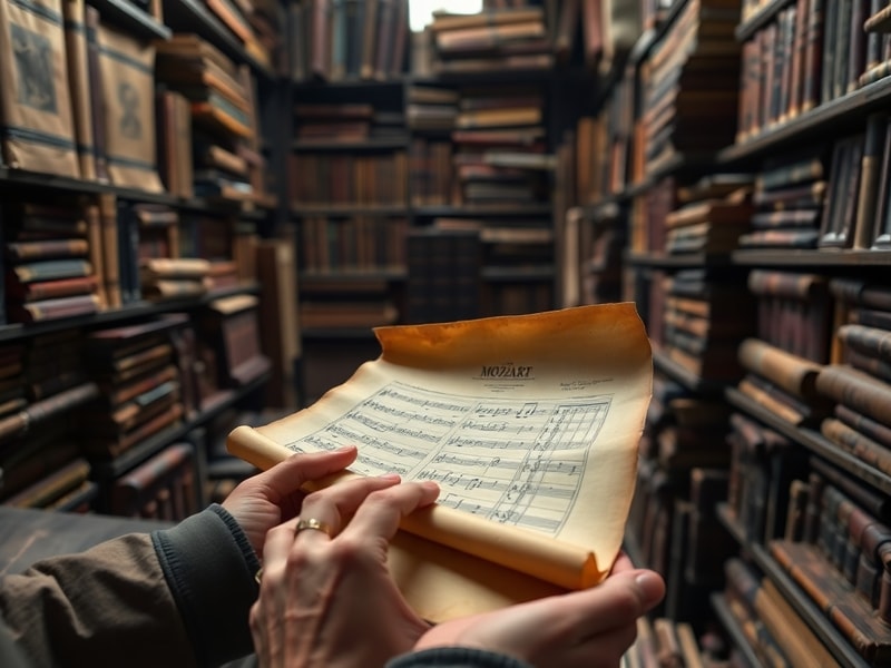 Malta French curator unearths rare Mozart treasure among anonymous manuscripts