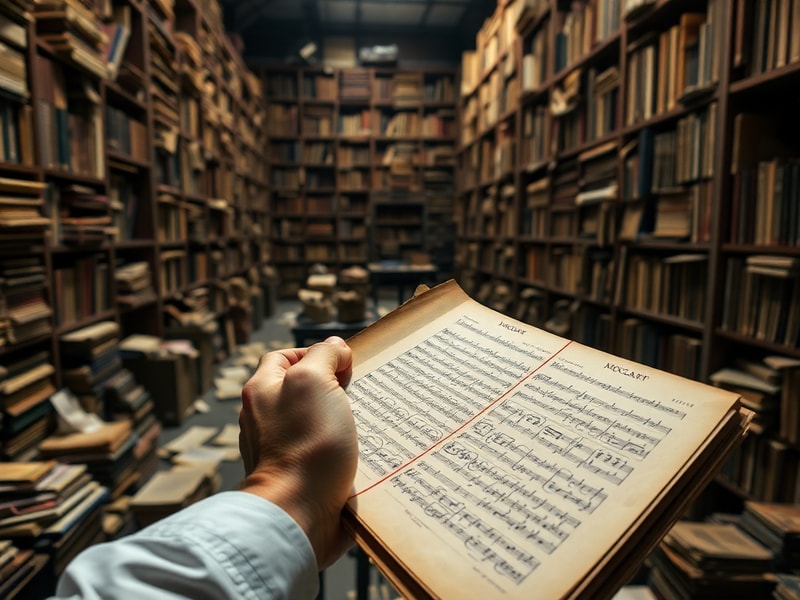 Malta French curator unearths rare Mozart treasure among anonymous manuscripts