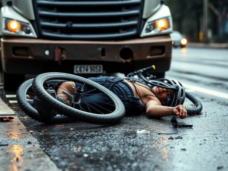 Malta Cyclist seriously injured in crash with a truck