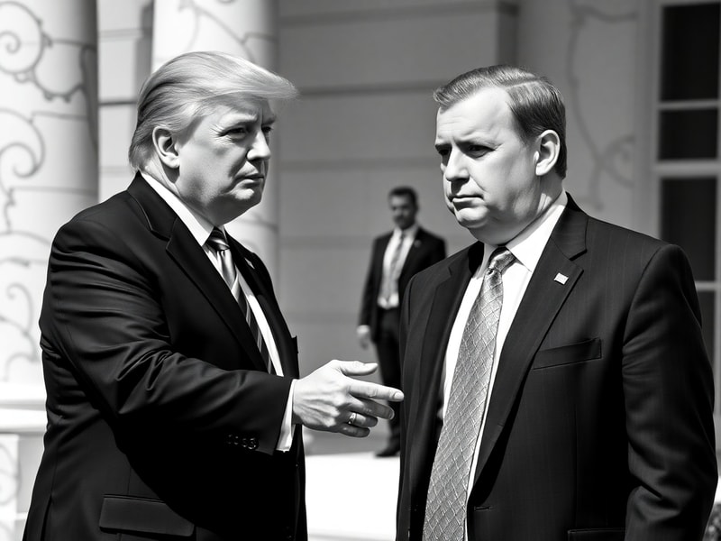 Malta Trump's claim that Meloni 'begged' for a photo sparks diplomatic crisis