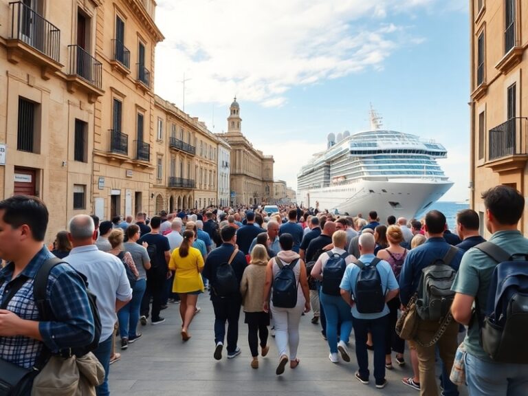 Malta ‘Neverending queues’ for Barrakka lift as two cruise liners docked in Valletta